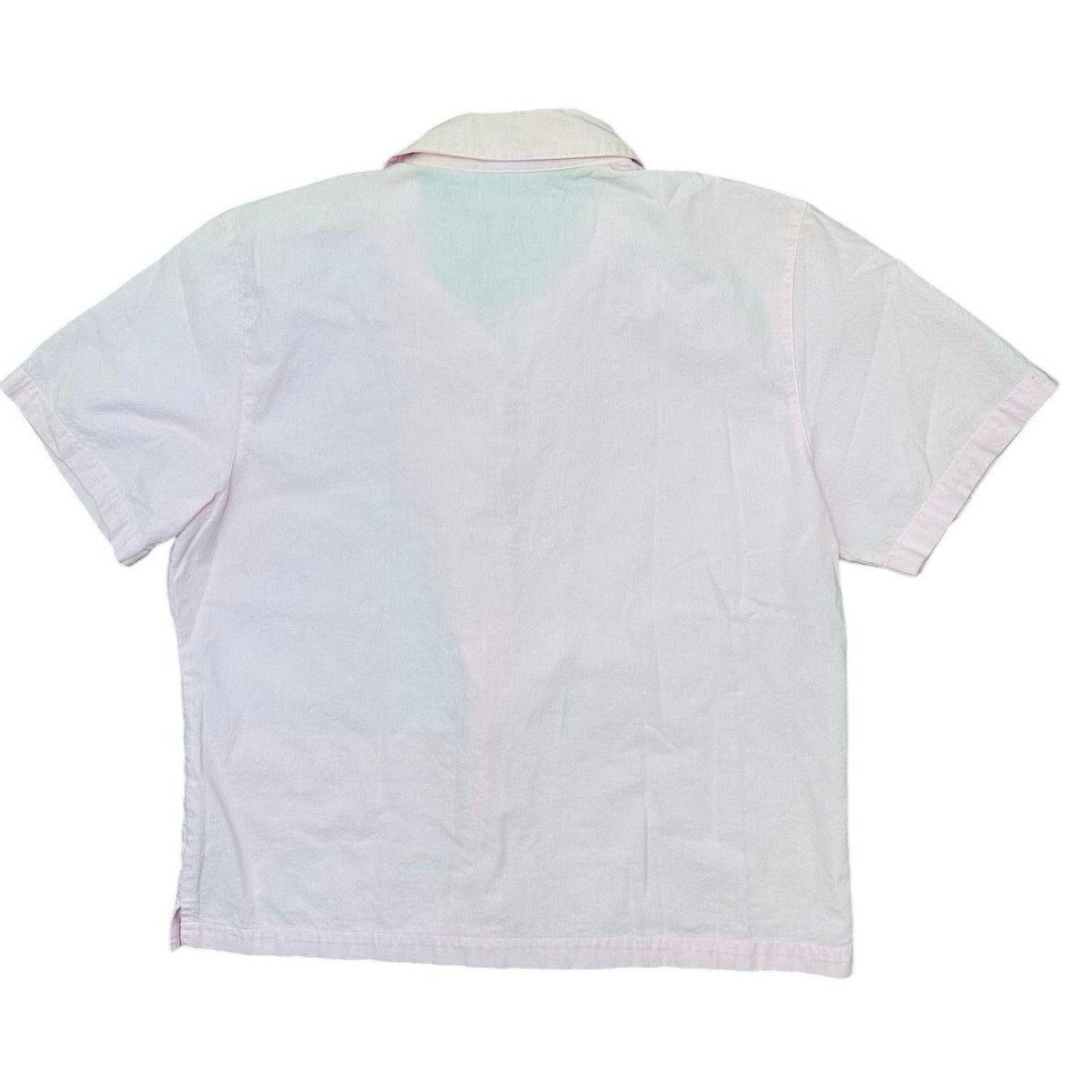 Jane Ashley Pink Embroidered Cotton Button Front Blouse Women's XL Floral
