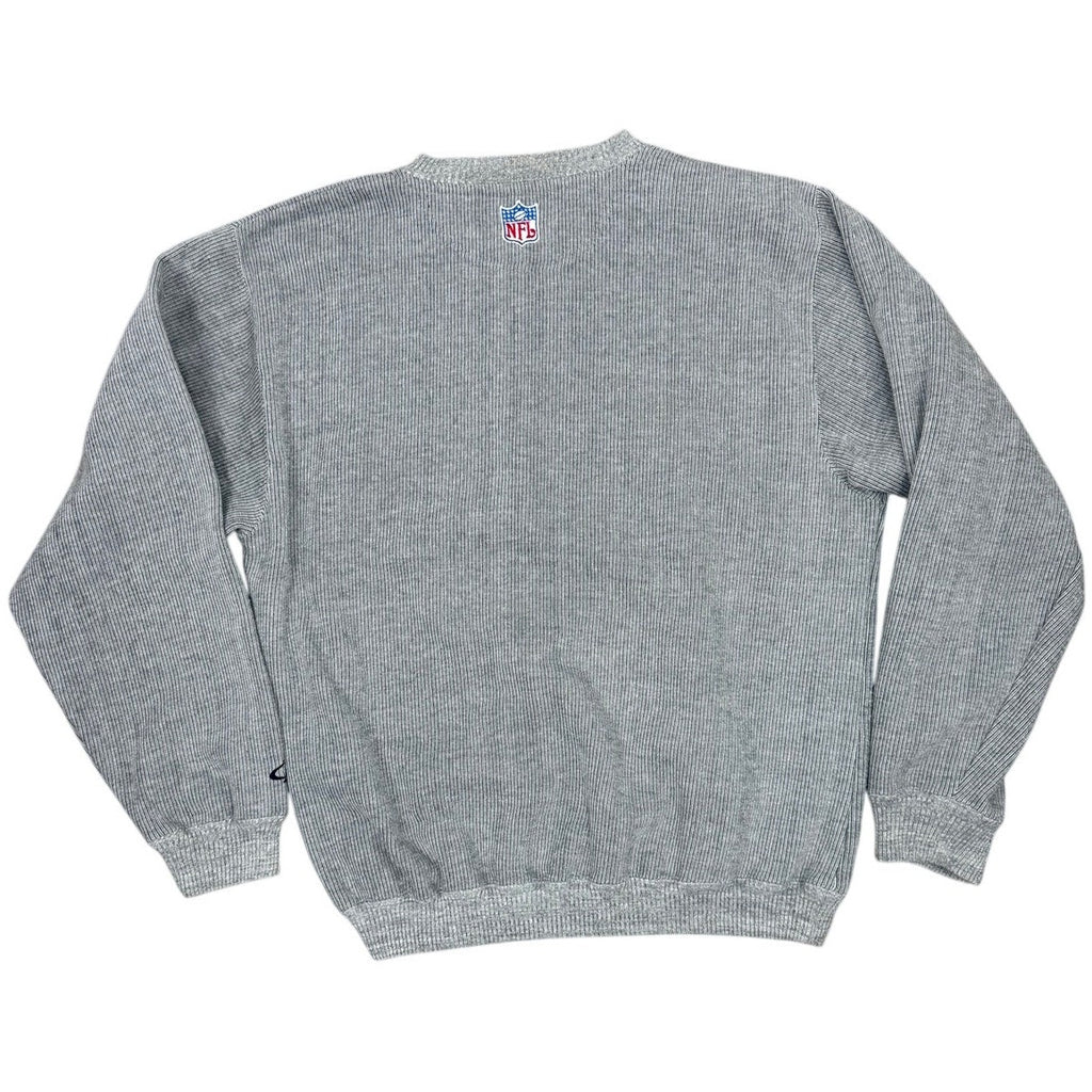 NFL Pro Line Denver Broncos Gray Crewneck Sweatshirt Men's L Vintage 90s