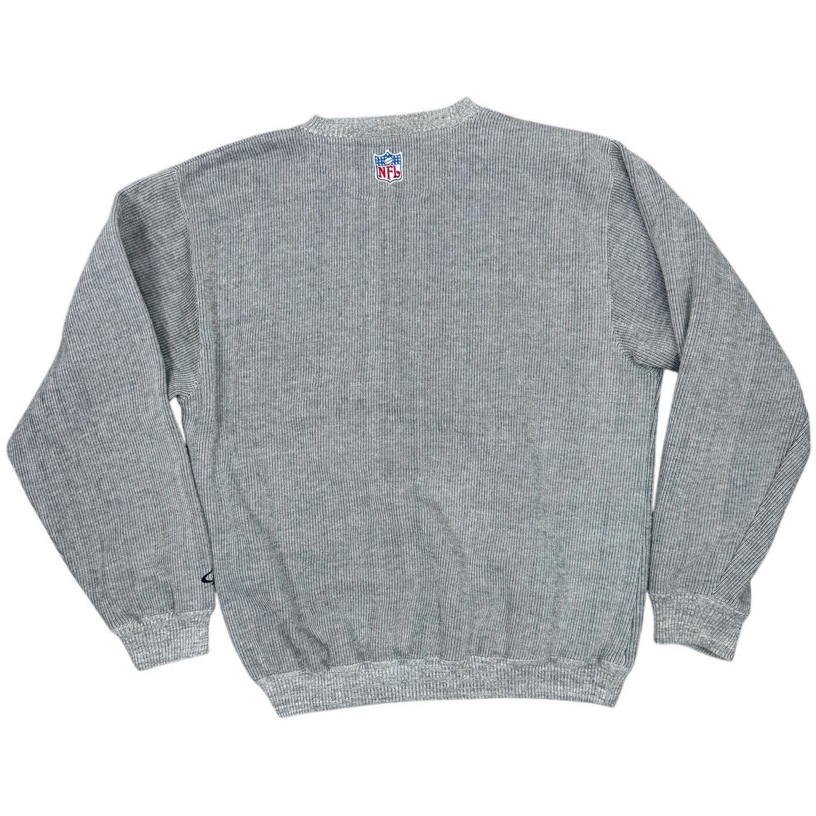 NFL Pro Line Denver Broncos Gray Crewneck Sweatshirt Men's L Vintage 90s