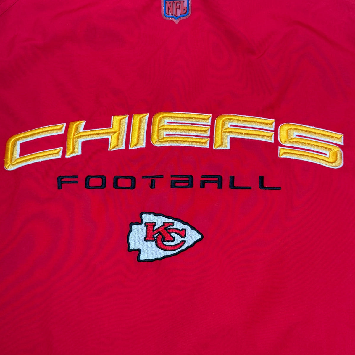 Vintage 2000s Reebok Kansas City Chiefs NFL Team Apparel Windbreaker Men's Med