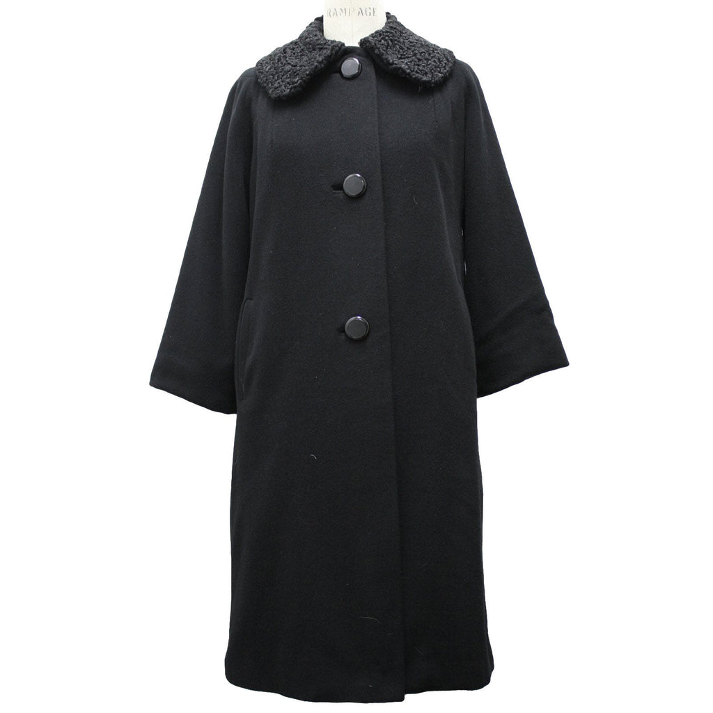 Women's 60s Wool Trench Coat