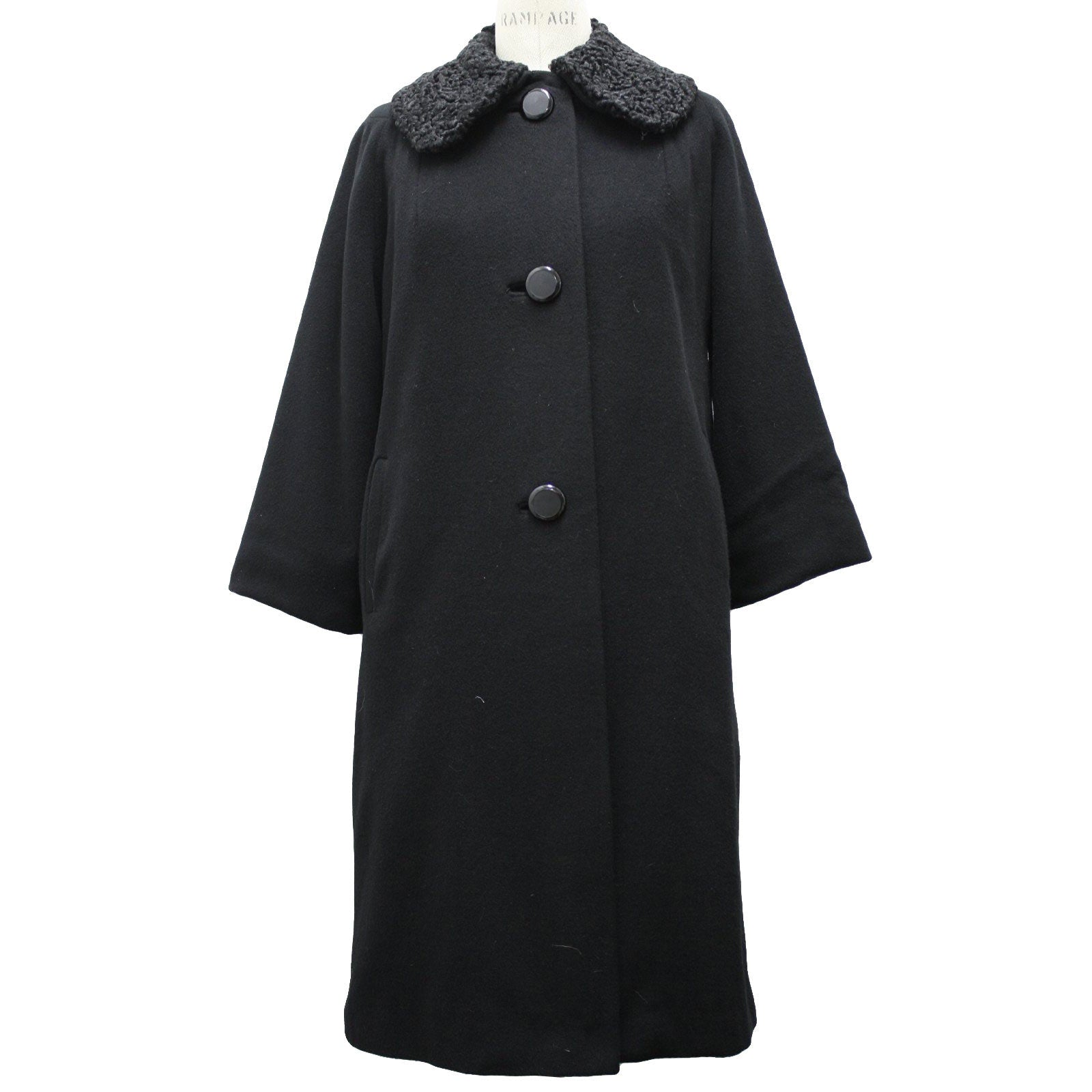 Women's 60s Wool Trench Coat