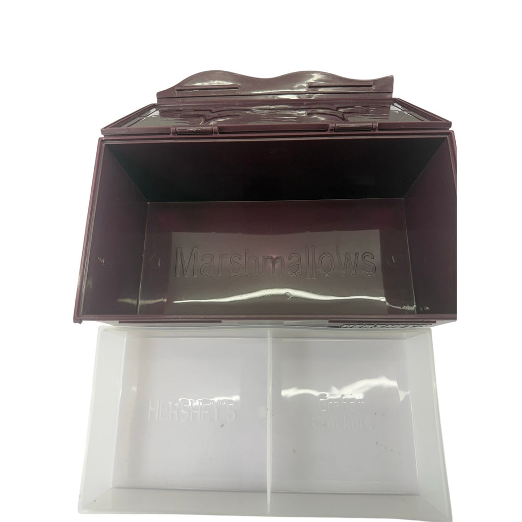 Hershey’s S’mores Storage Container Divided Candy Box Brown