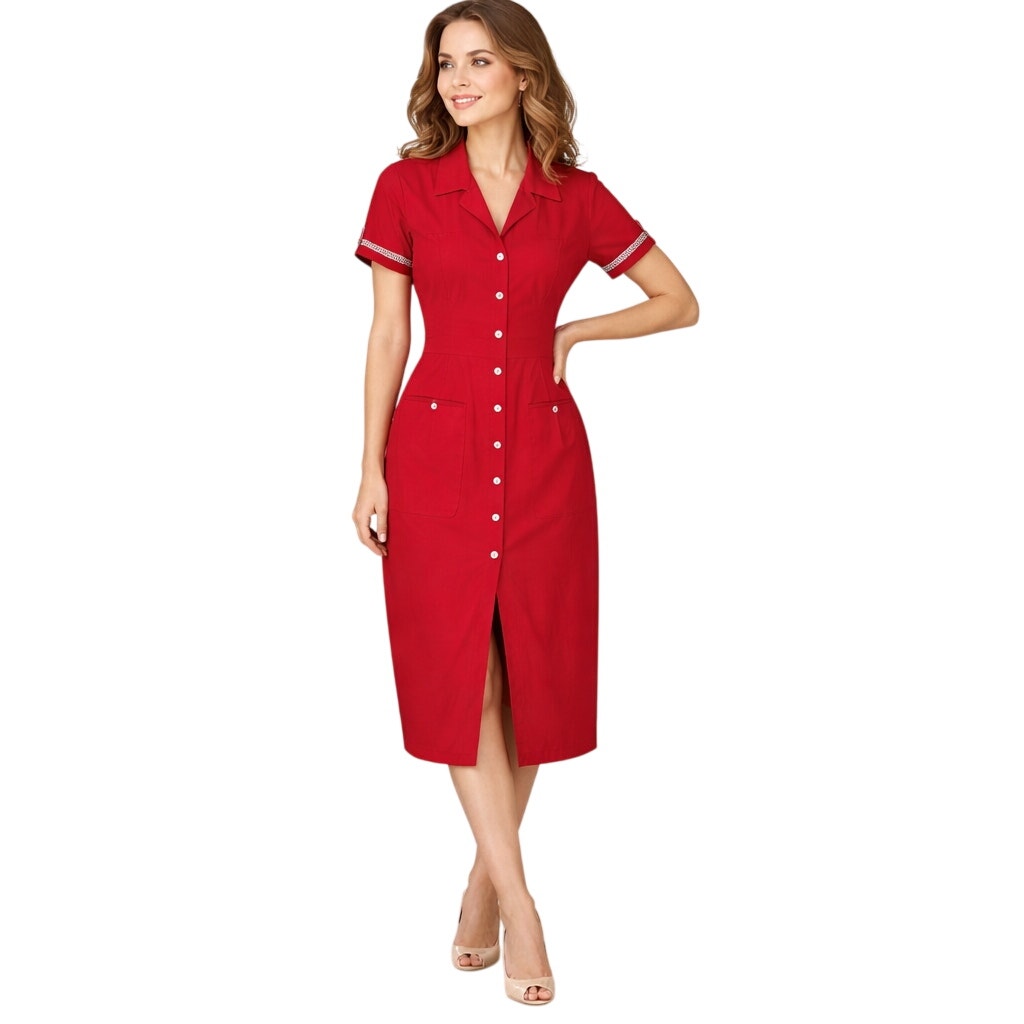 Women's 90s Midi Dress