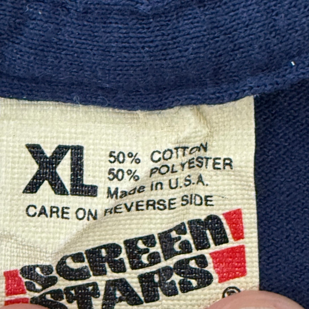 Vintage 80s Women's XL Screen Stars Donate Blood Children’s Hospital T Shirt USA