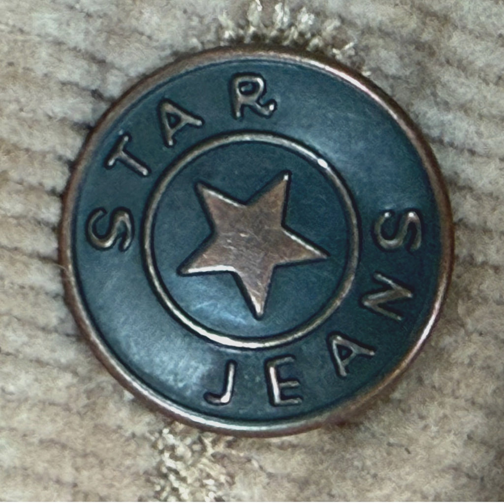 Women’s 00s Corduroy Jacket Small Tan by Star Y2K
