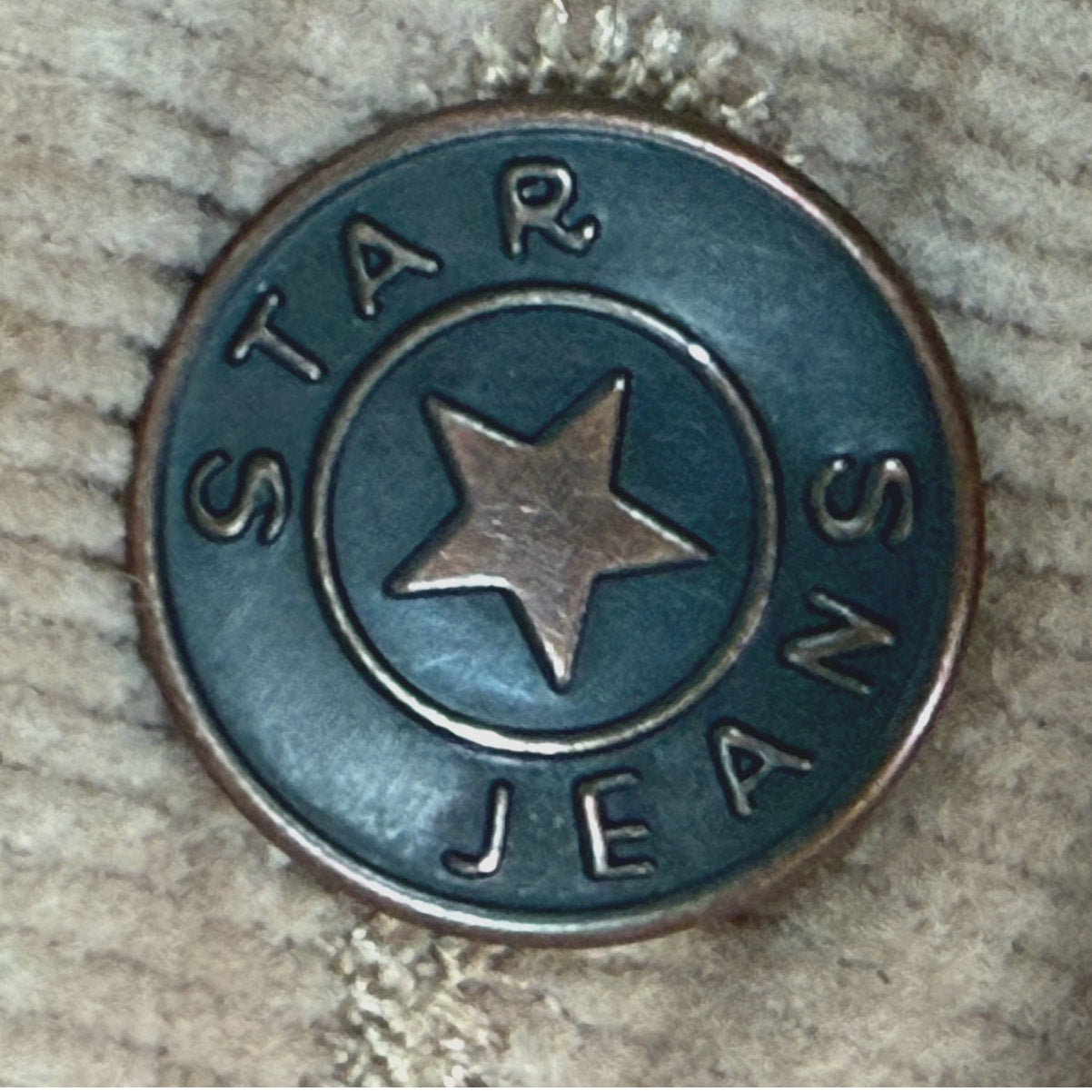 Women’s 00s Corduroy Jacket Small Tan by Star Y2K