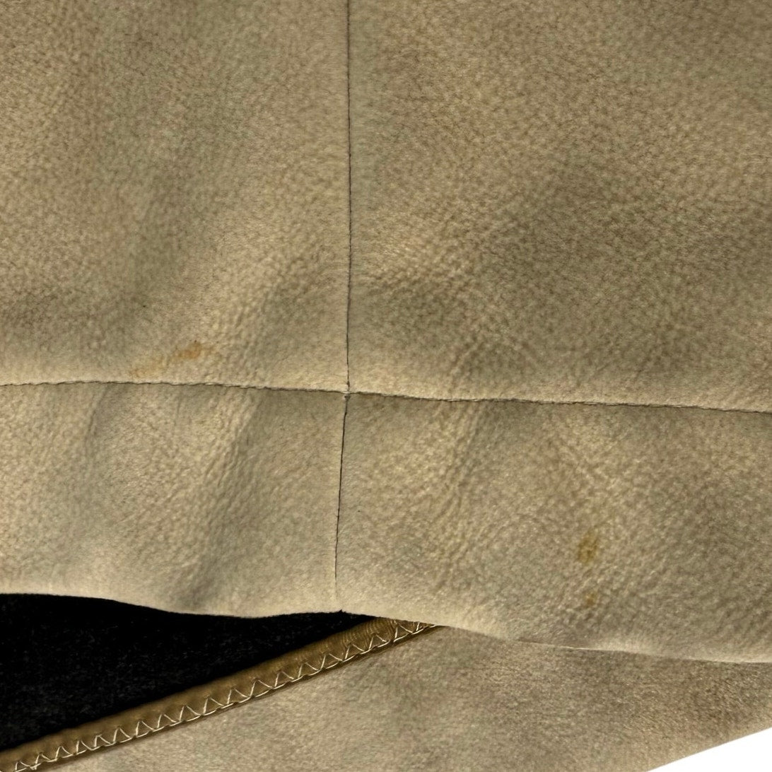 Barcelino San Francisco Tan Car Coat Men Large 42R Germany Cotton Zip Pockets