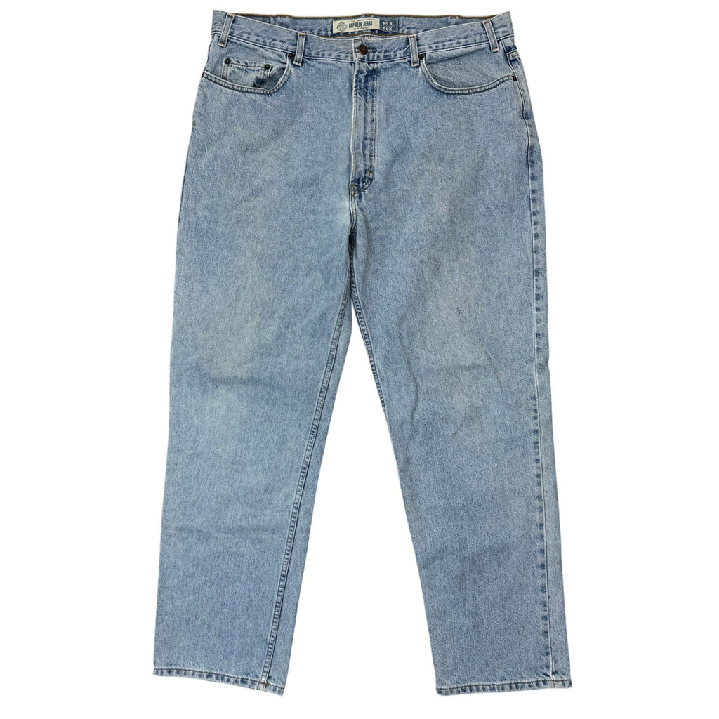 Vintage 90s GAP Light Wash Relaxed Fit Jeans Men's W40 L32 USA