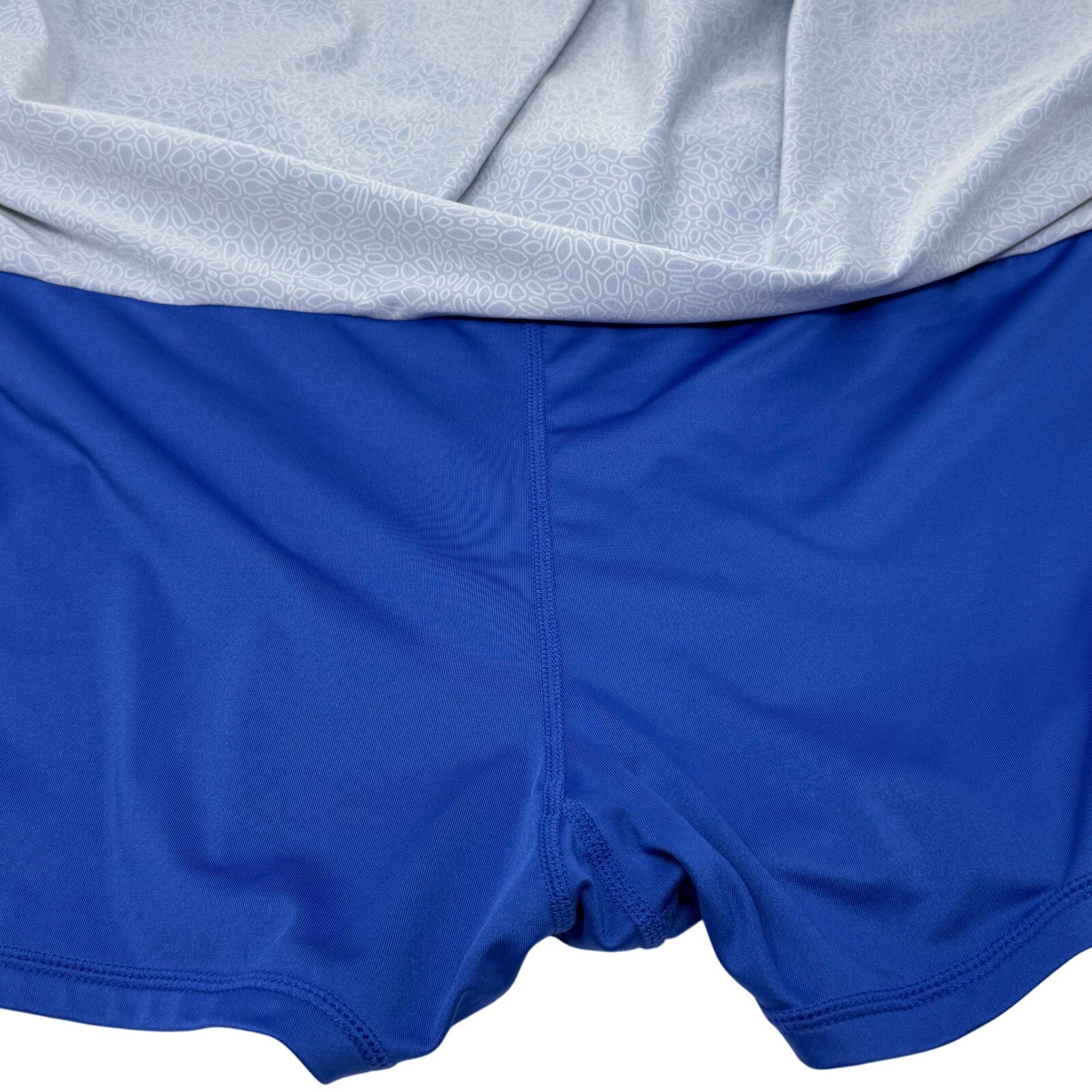 Vintage 2000s K-Swiss Tennis Golf Skirt Skort Built in Shorts Activewear Blue Women's Large