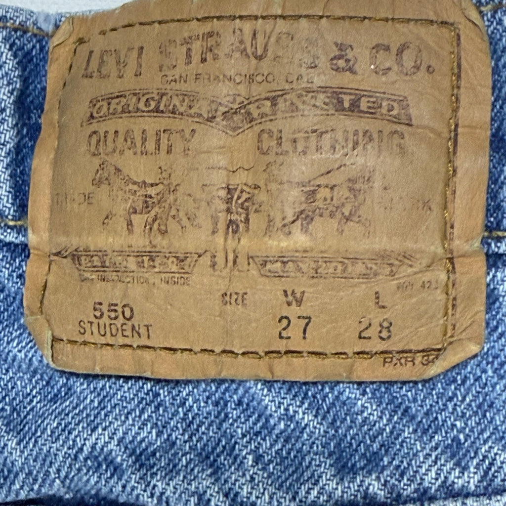 Womens 80s Levi’s 550 Jeans