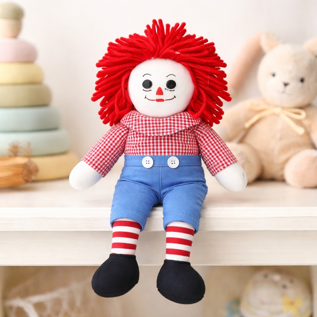 Toys 80s Raggedy Andy Doll