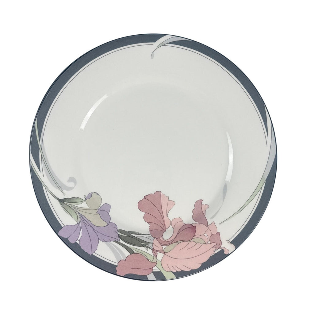 Vintage 1980s Noritake New Decade Café du Soir Dinner Plates 10.5" Set of 6