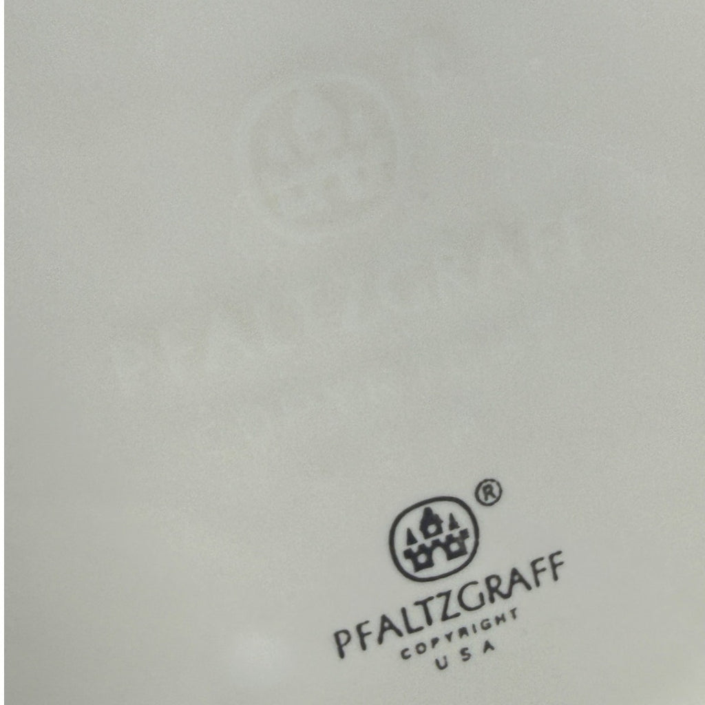Vintage 90s Pfaltzgraff April Floral Salad Dessert Plates Set of 8