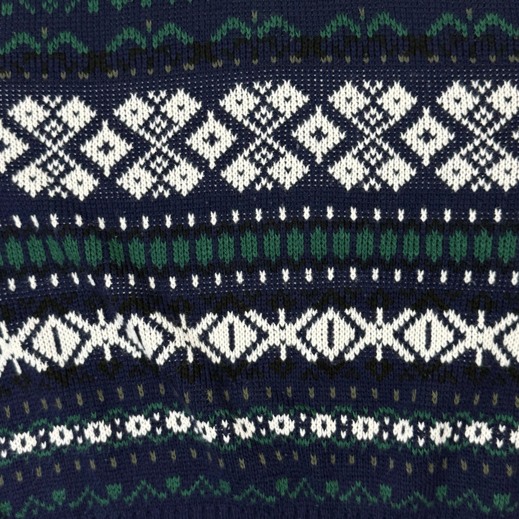 Mens 90s Fair Isle Sweater