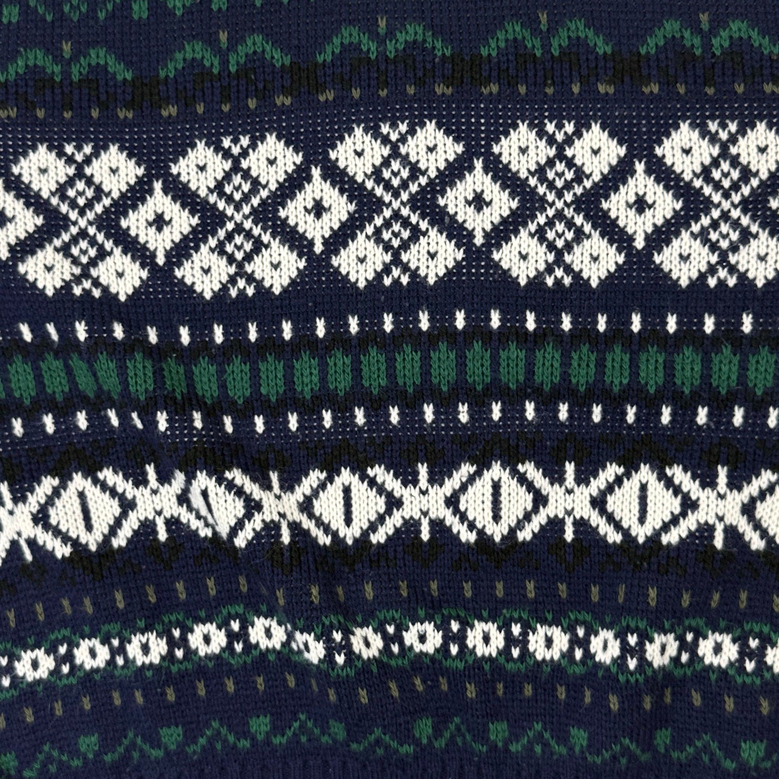 Mens 90s Fair Isle Sweater