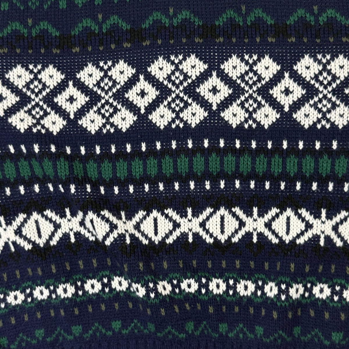 Mens 90s Fair Isle Sweater