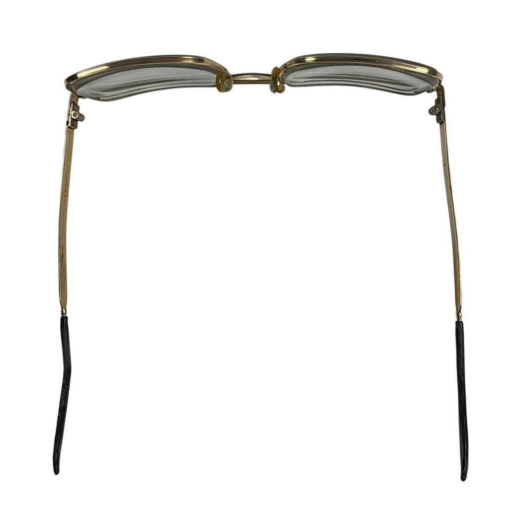 Vintage 60’s SRO Gold 12K Gold Filled Rectangular Eyeglass Frames 5¾”