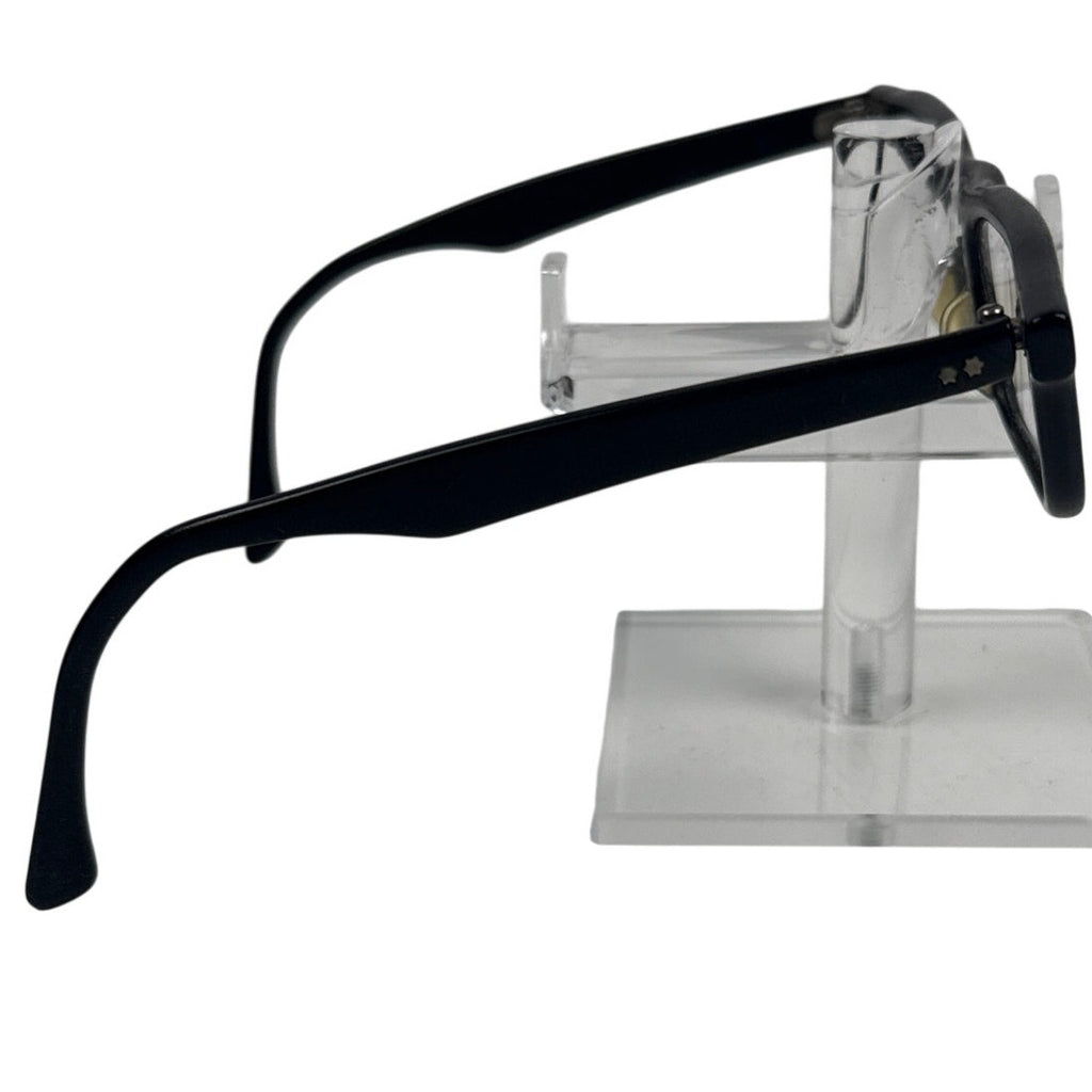 Vintage 50s 60s American Optical Black Horn Rim Eyeglass Frames 5 1/2