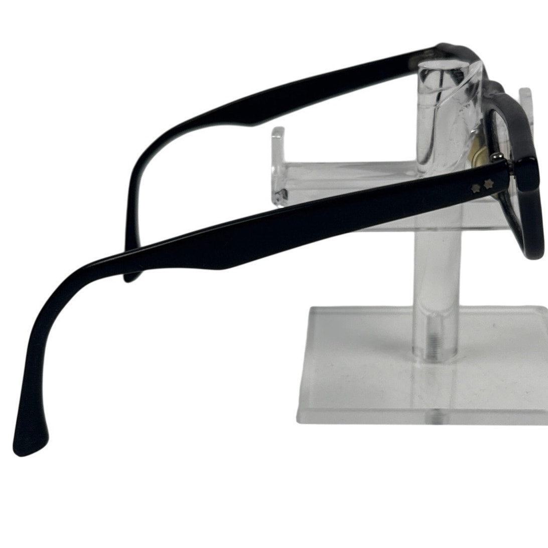 Vintage 50s 60s American Optical Black Horn Rim Eyeglass Frames 5 1/2