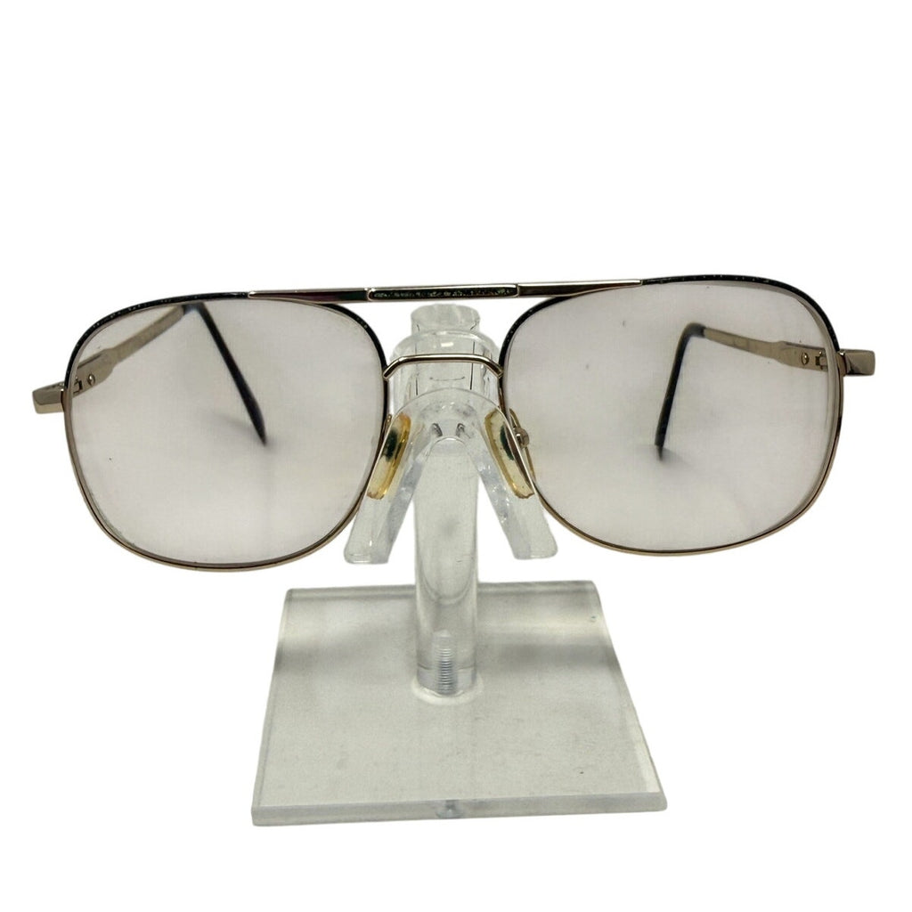 Vintage 1980 Men's Frames Looking Glass 8019 Aviator Eyeglass Frames Korea 56-18