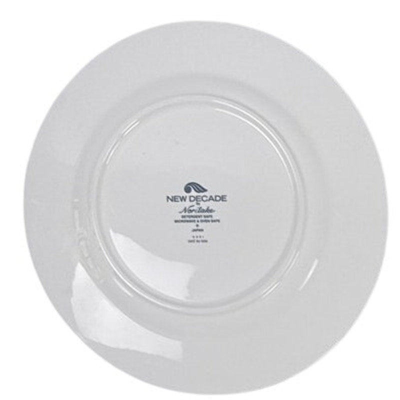 Vintage 1980s Noritake New Decade Café du Soir Dinner Plates 10.5" Set of 6