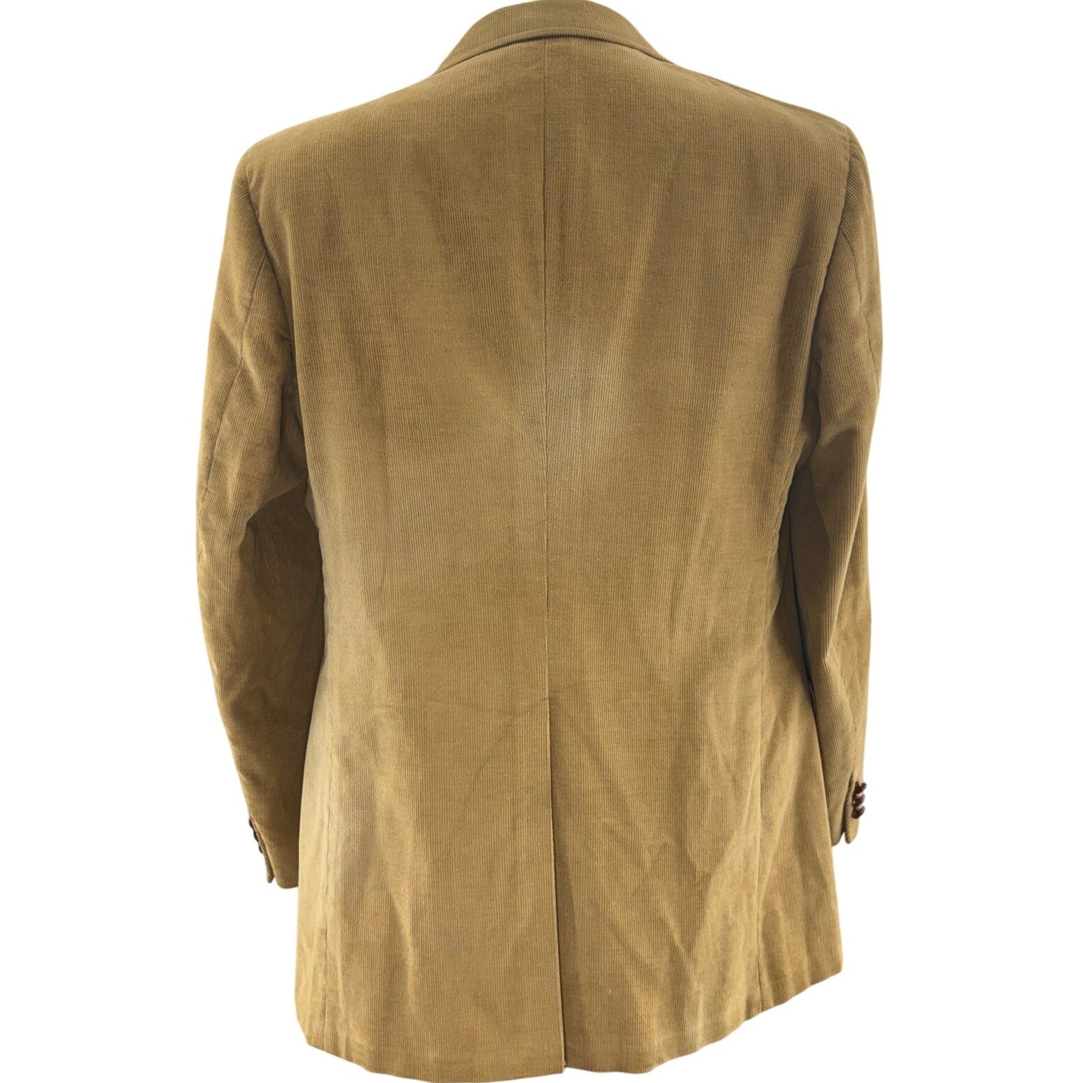 Vintage 80s Men's Medium Caramel Brown Blazer Woods 40R