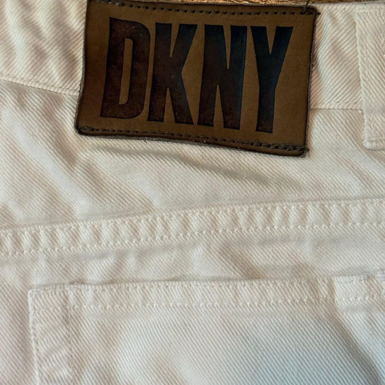 Womens Y2K White Jeans