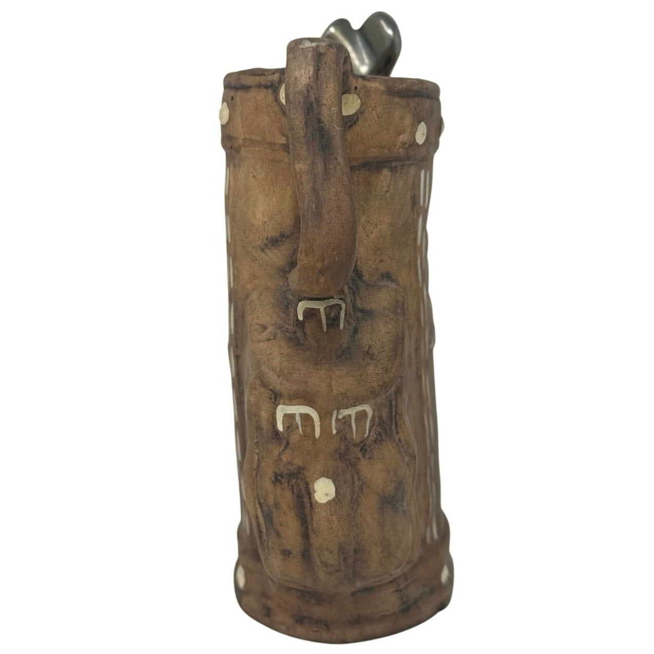 Vintage 60s Napco Japan Golf Bag Pencil Holder Ceramic Desk Organizer